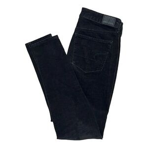 American Eagle Super Stretch Gray Corduroy Skinny Pants Size 6